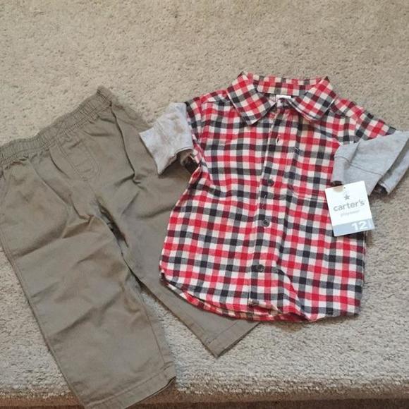 Carters 2 piece Playwear NWT