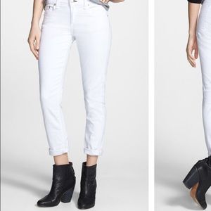 Rag & Bone The Dre white jeans