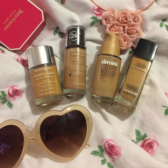 Neutrogena/revlon/maybelline Foundations