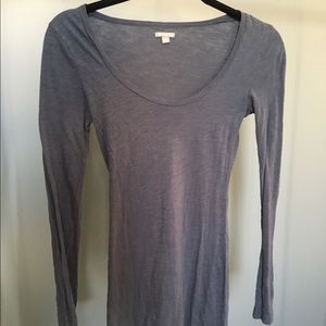 Rubbish Long Sleeve Grey Tee