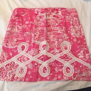Lilly Pulitzer Hot Pink Skirt
