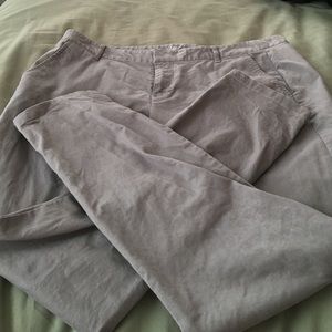 Gap Khaki Skinny Cropped Pant