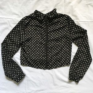 Cropped Zip up Jacket