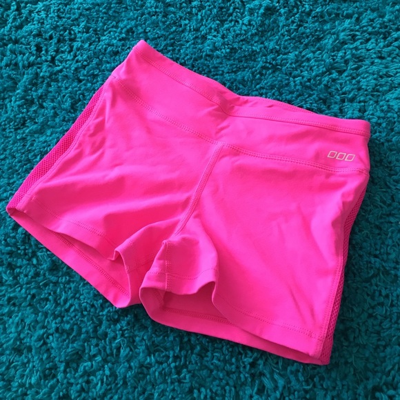 Lorna Jane XS hot pink workout shorts