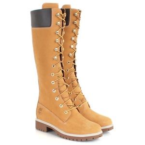 Timberland boots size 9M women's 14-inch premium