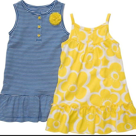 ❌SOLD❌2 Carters Dresses
