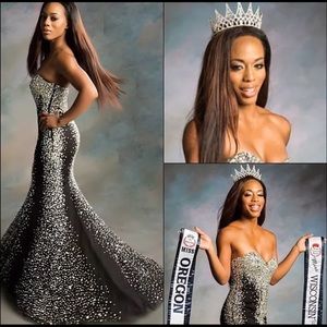 Gorgeous La Femme Evening Gown