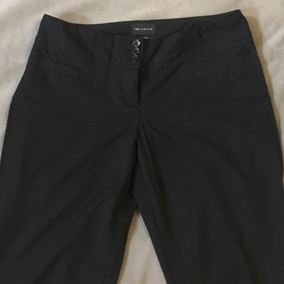 The Limited Cassidy Flare Black Pants