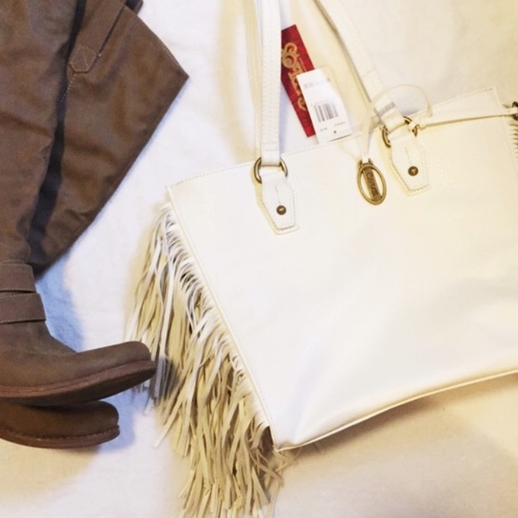 Carlos Santana Handbags - NWT Carlos Santana White Purse