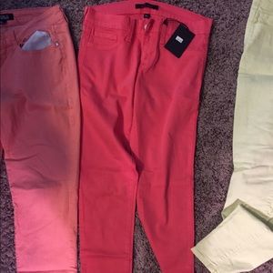 Flying monkey pink skinny jeans