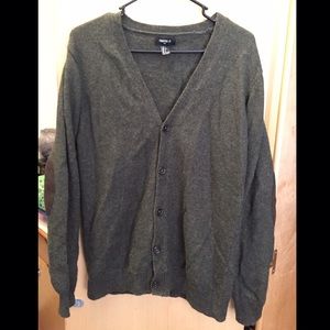 Olive Green Cardigan