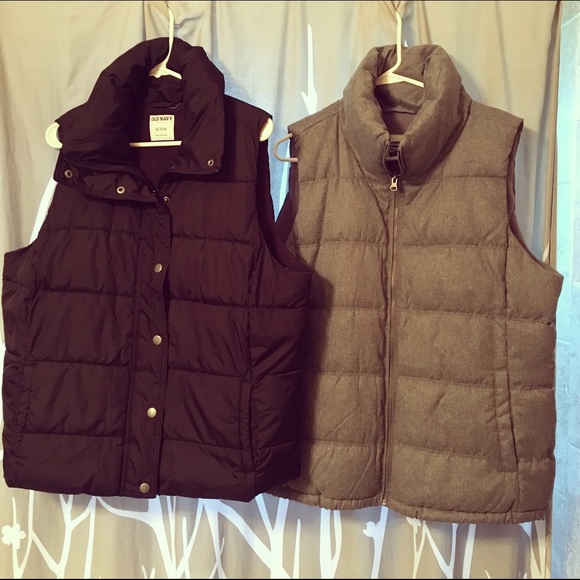 Two Old Navy Puffer Vests