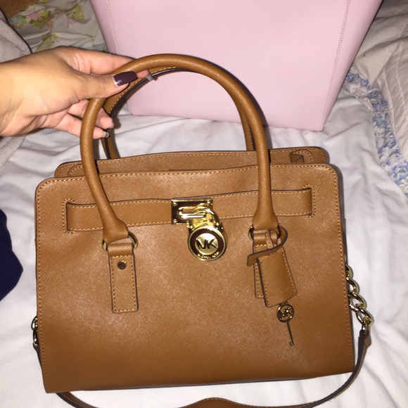 Saffiano leather Satchel