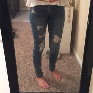 Distressed Jeans
