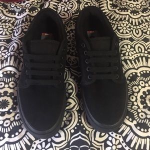 All black vans