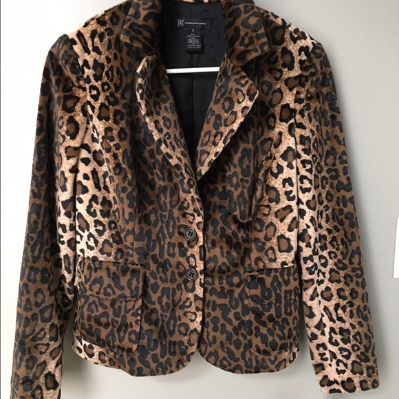 Leopard Blazer NWT!