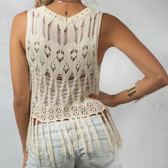 Boho Knitted Top - Picture 3 of 4