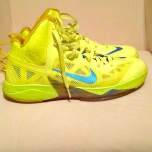 Hyper Fuse basketball shoes.