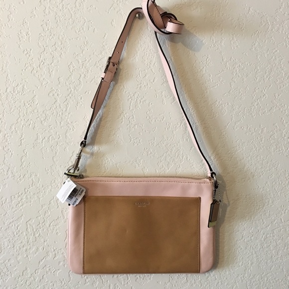 Authentic Coach 48872 Leather Crossbody bag