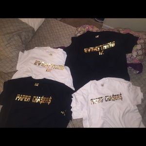 Everything1k & PaperCha$er Shirts