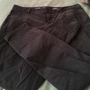Gap Skinny Cropped Khaki Dark Grey Size 10