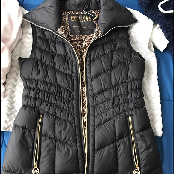 Michael kors black vest