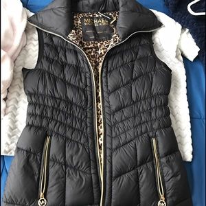 Michael kors black vest