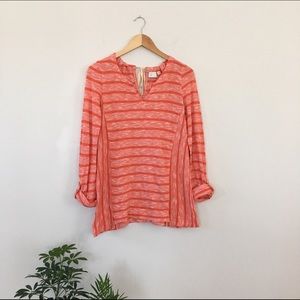 Anthropologie Postmark Striped Top