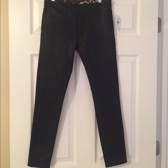 BRAND NEW Joe's Jeans shiny black jeans