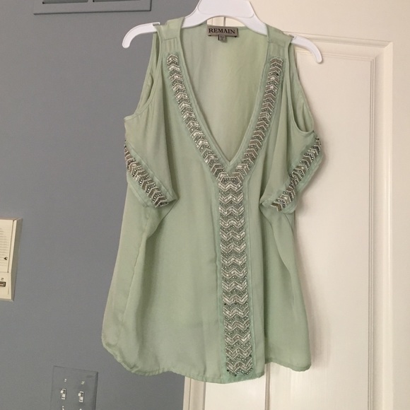 Cute cold shoulder top