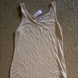 Splendid pink metalic tank top