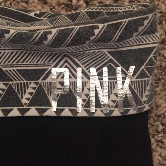 PINK yoga capris - Picture 2 of 4