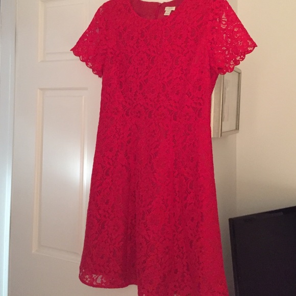 Red Lace Dress