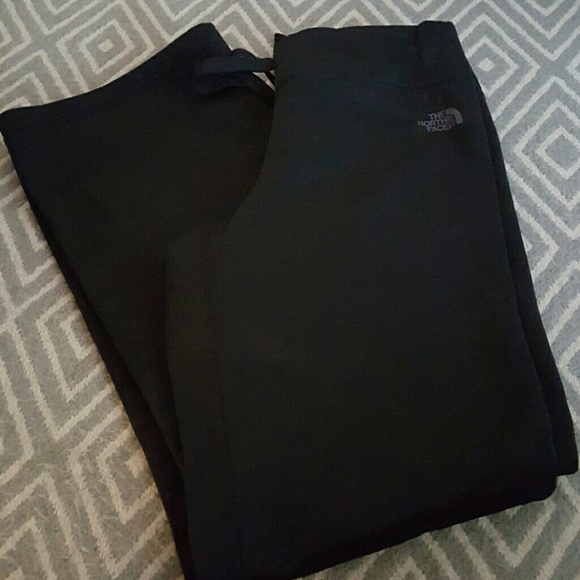 The North Face sweatpants.