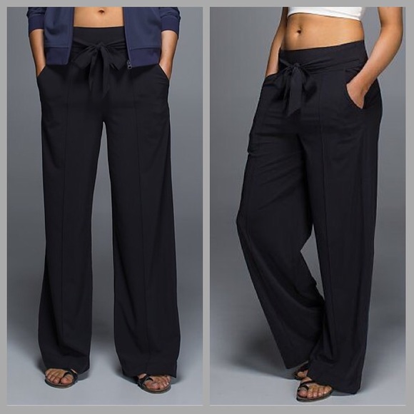 noir pants lululemon