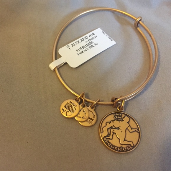 Alex & Ani Aquarius Bracelet - Picture 2 of 3