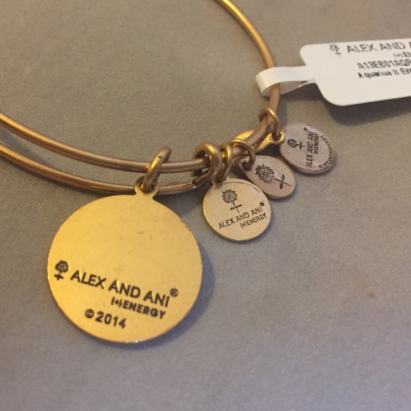 Alex & Ani Aquarius Bracelet - Picture 3 of 3