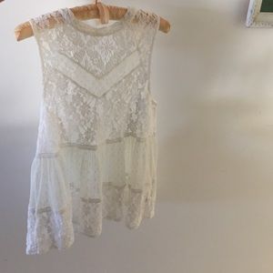 Free people lace top