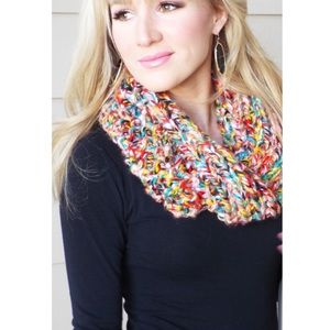 Colorful Infinity Scarf 🍂❤️