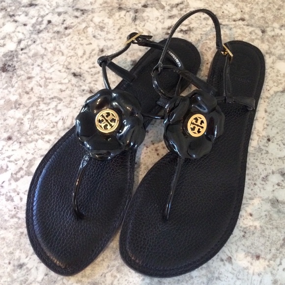EEEUC Tory Burch 'Shelby' Flower Thong Sandal