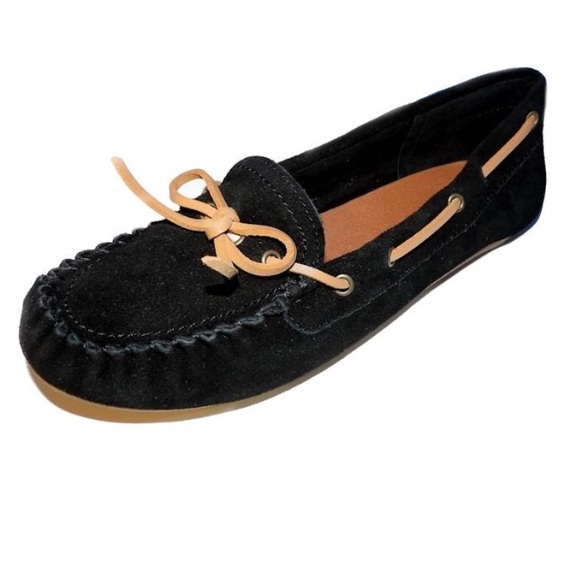 Lucky Brand leather suede moccasins