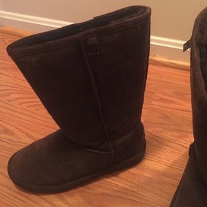Chocolate Bear Paw boots