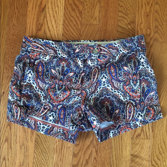 Paisley shorts