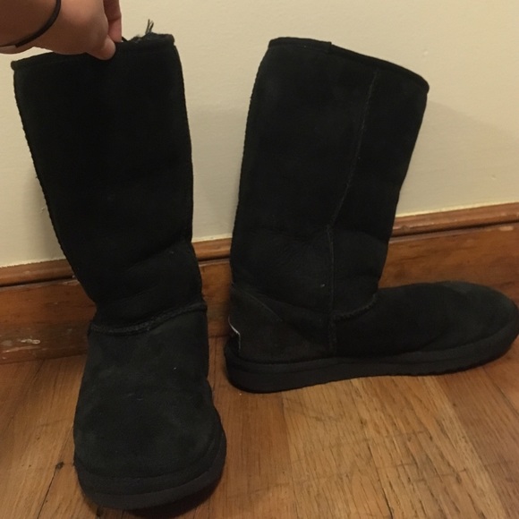 Black Tall Uggs