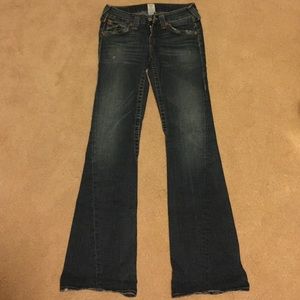 True Religion Bell Bottom Jeans
