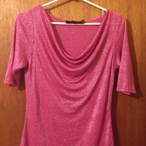 Sparkly pink top!
