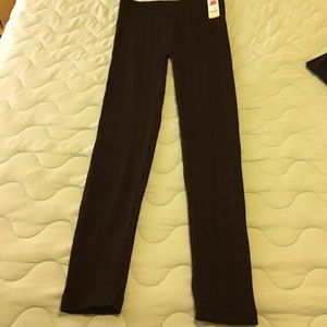 Tilly's leggings with sweater print