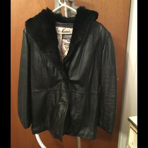 Wilson Black Leather Jacket