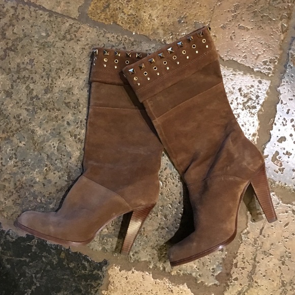 Michael Kors suede boots