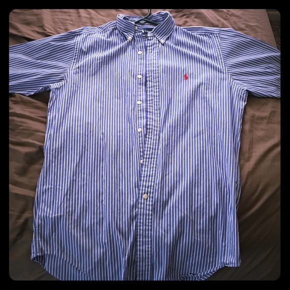 Polo by Ralph Lauren striped, button up - Picture 1 of 1